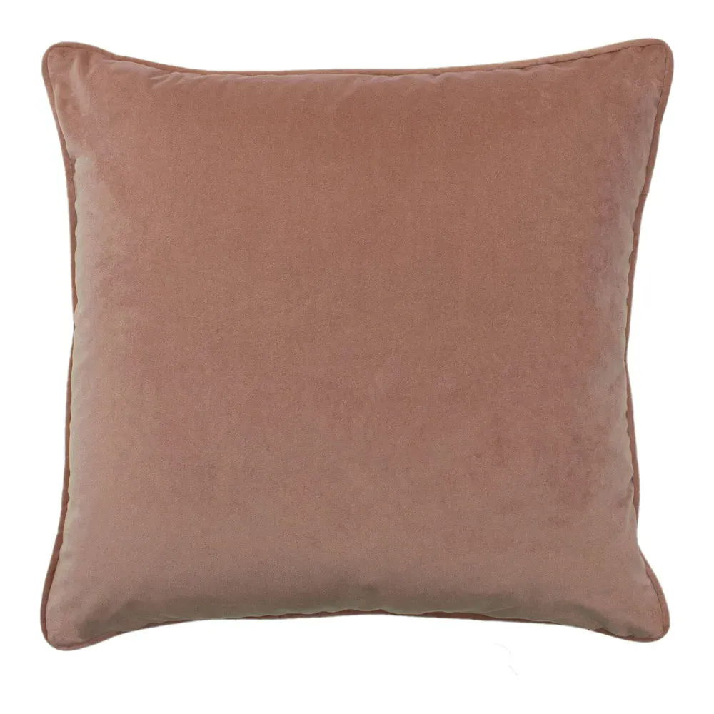 Leveque Jacquard Cushion - Blush, Velvet