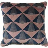 Leveque Jacquard Cushion - Blush, Velvet