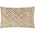 Lexington Jacquard Cushion - Gold, Velvet