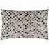 Lexington Jacquard Cushion - Grey, Velvet