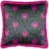 Lupita Fringed Cushion - Multi, Satin