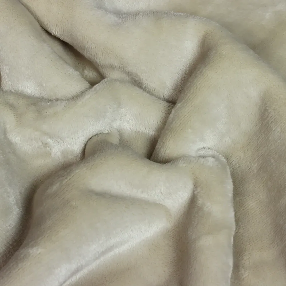 Luxe Sherpa Fleece Throw - Brown, Polyester