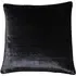 Luxe Velvet Piped Cushion - Black