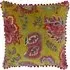 Malisa Square Paisley Cushion - Lemon Curry, Cotton