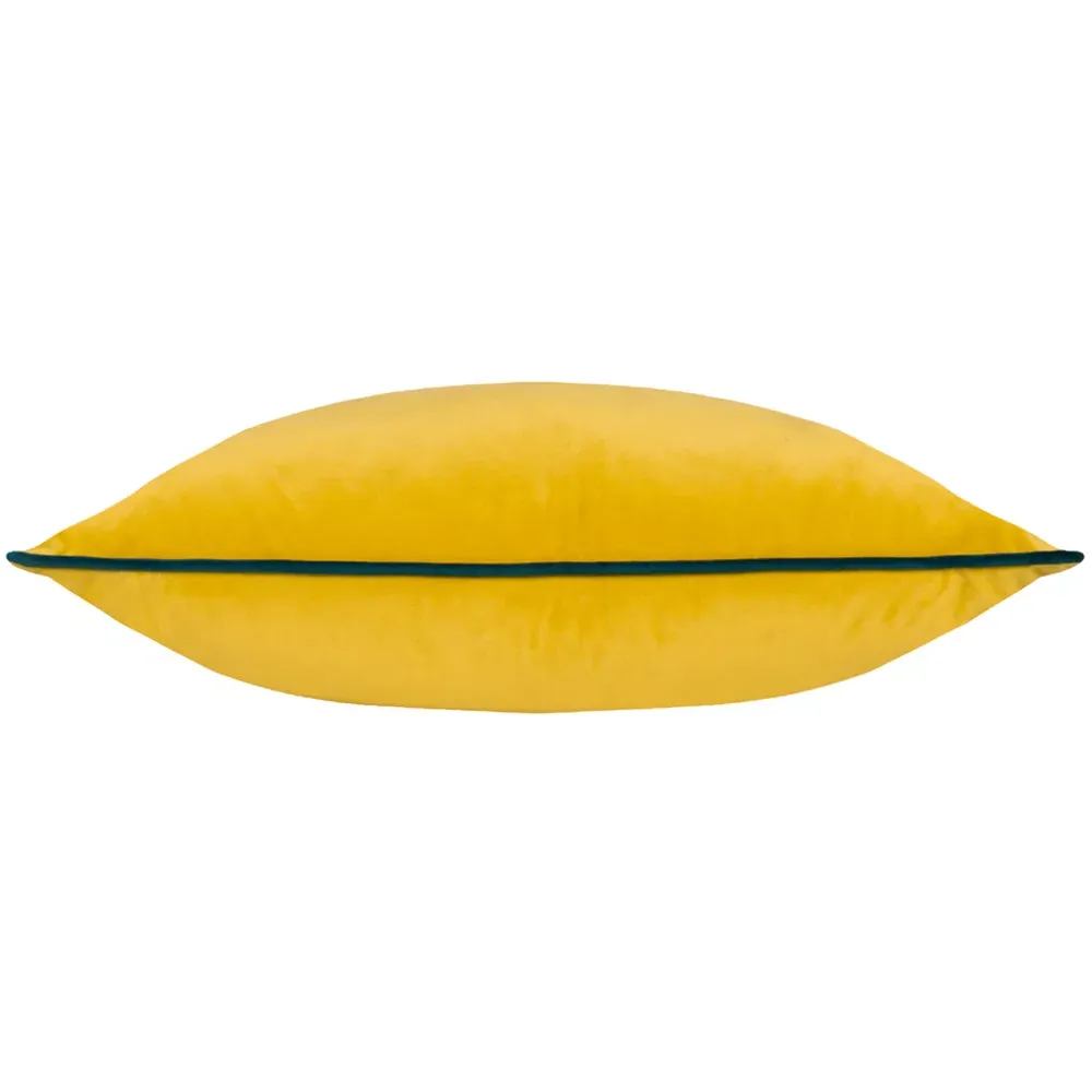 Meridian Cylon Velvet Cushion - Teal