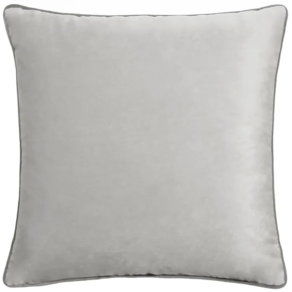 Meridian Dove Cushion - Charcoal, Velvet image