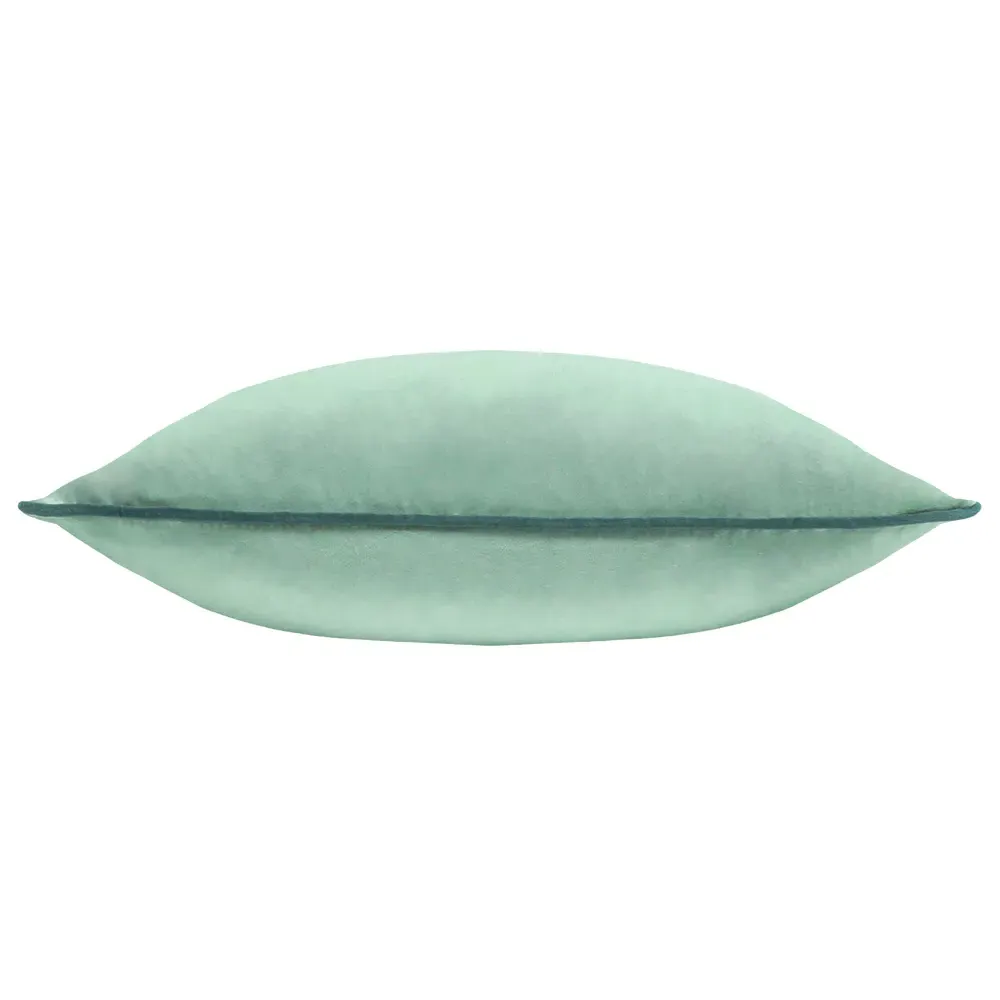 Meridian Mineral Velvet Cushion - Teal