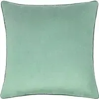 Meridian Mineral Velvet Cushion - Teal