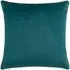 Meridian Teal Blush Velvet Cushion