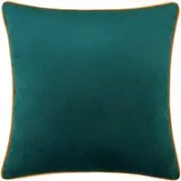 Meridian Teal Clementine Velvet Cushion