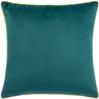 Meridian Teal Cylon Velvet Cushion