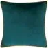 Meridian Teal Tiger Velvet Cushion