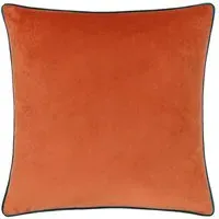 Meridian Tiger Velvet Cushion - Teal