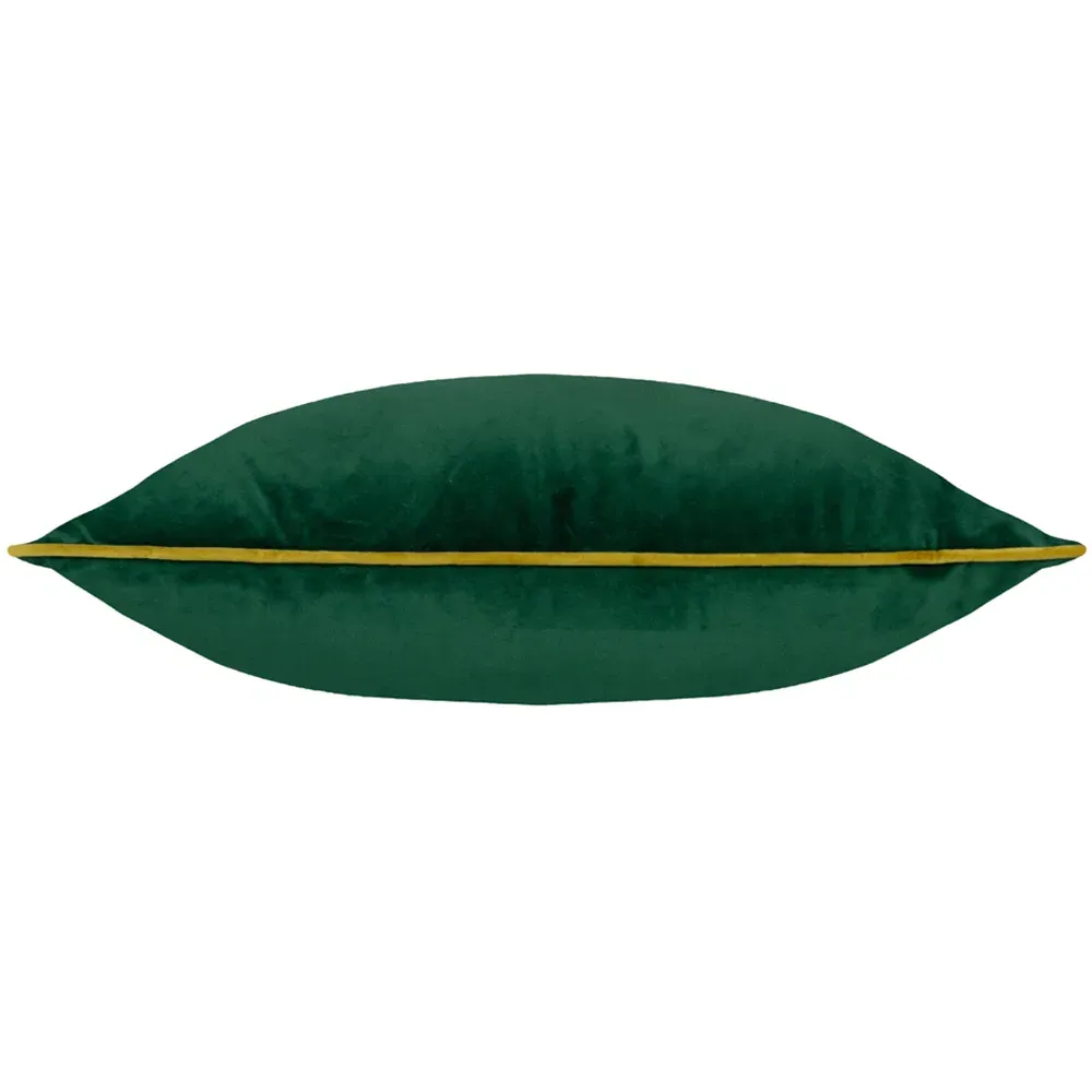 Meridian Velvet Cushion - Emerald, Velvet