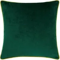 Meridian Velvet Cushion - Emerald, Velvet