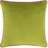 Meridian Velvet Cushion - Lime, Hot Pink