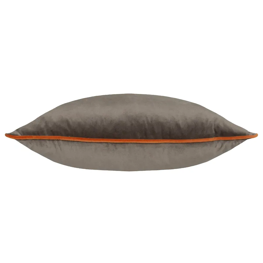 Meridian Velvet Cushion - Mocha, Velvet