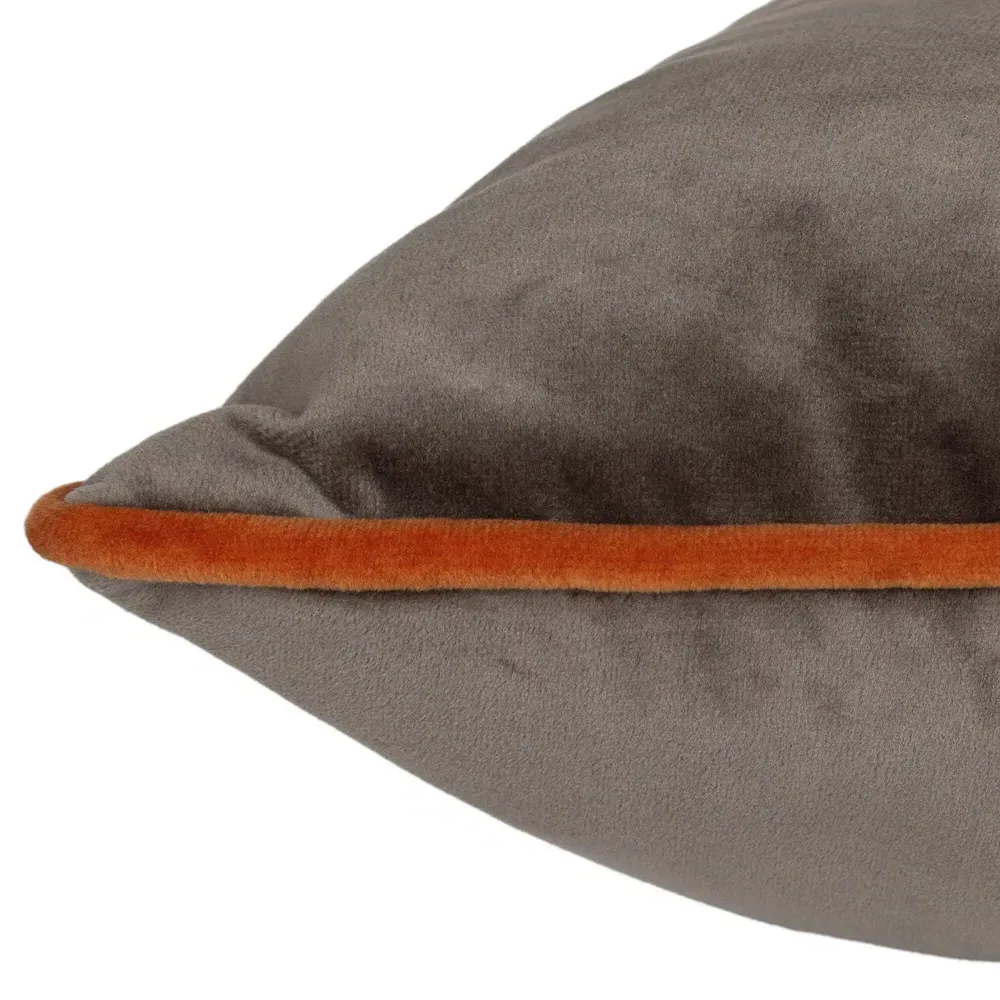Meridian Velvet Cushion - Mocha, Velvet