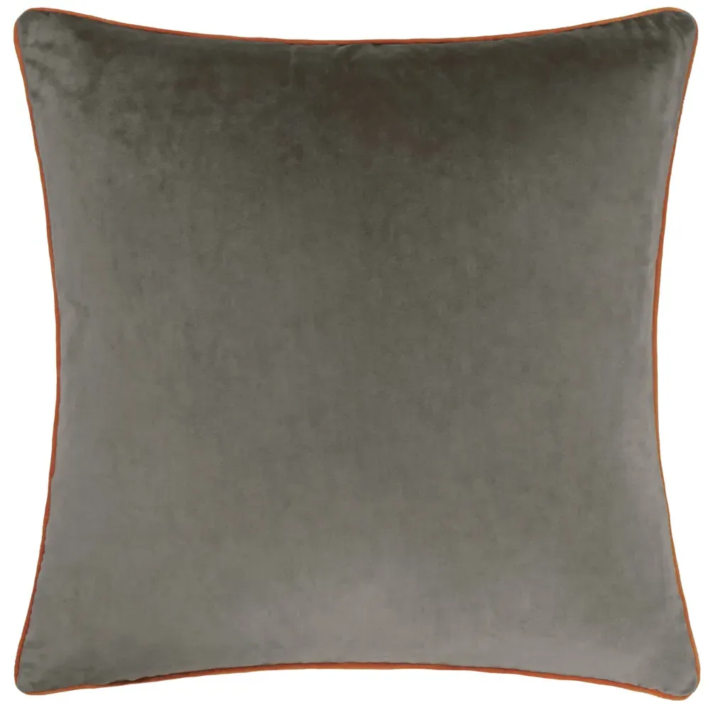 Meridian Velvet Cushion - Mocha, Velvet