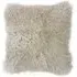 Mongolian Sheepskin Cushion - Oatmeal