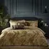 Moon Dusk King Size Duvet Cover Set - Gold, Jacquard