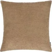 Nellim Square Boucle Cushion - Brown, Polyester