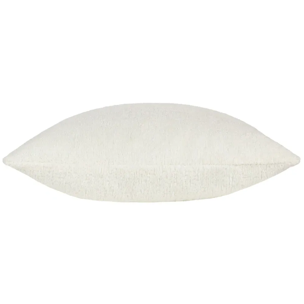 Nellim Square Boucle Cushion - Cream, Polyester