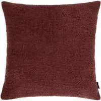 Nellim Square Boucle Cushion - Red, Polyester