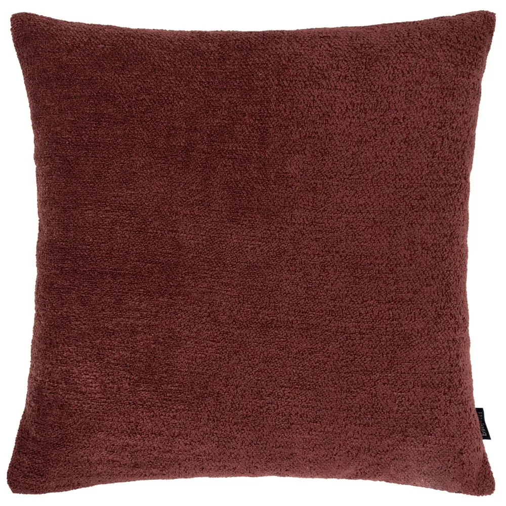 Nellim Square Boucle Cushion - Red, Polyester image
