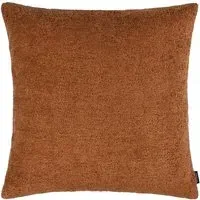 Nellim Square Boucle Cushion - Rust, Polyester