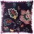 Palampur Damson Velvet Cushion - Multi
