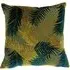 Palm Grove Cushion - Gold, Velvet Jacquard