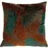 Palm Grove Cushion - Teal, Velvet Jacquard