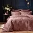 Palmeria King Size Duvet Set - Blush, Velvet