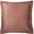 Palmeria Quilted Velvet Cushion - Blush