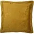 Palmeria Quilted Velvet Cushion - Gold