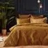 Palmeria Super King Duvet Set - Gold, Velvet