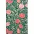 Pomegranate Table Runner - Green, Polyester