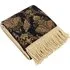 Shiraz Jacquard Throw - Black, Chenille