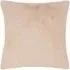 Stanza Brulee Faux Fur Cushion - Cream