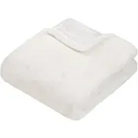 Stanza Faux Fur Throw - White