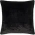 Stanza Jet Faux Fur Cushion - Black