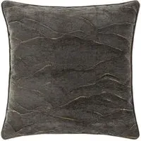 Stratus Jacquard Cushion - Charcoal