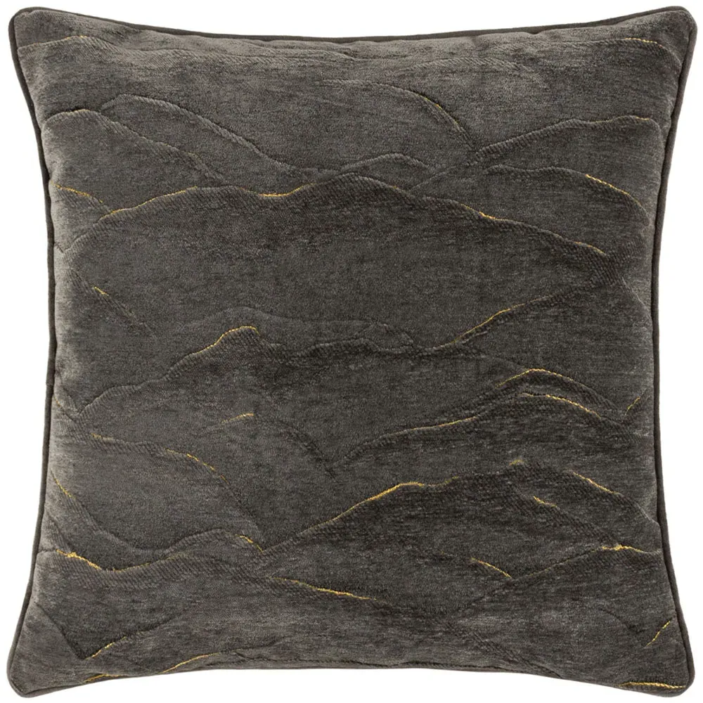 Stratus Jacquard Cushion - Charcoal image