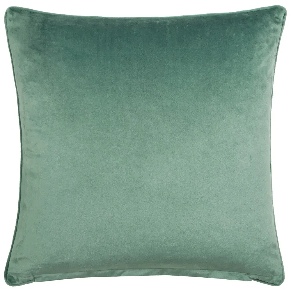 Stratus Jacquard Cushion - Green