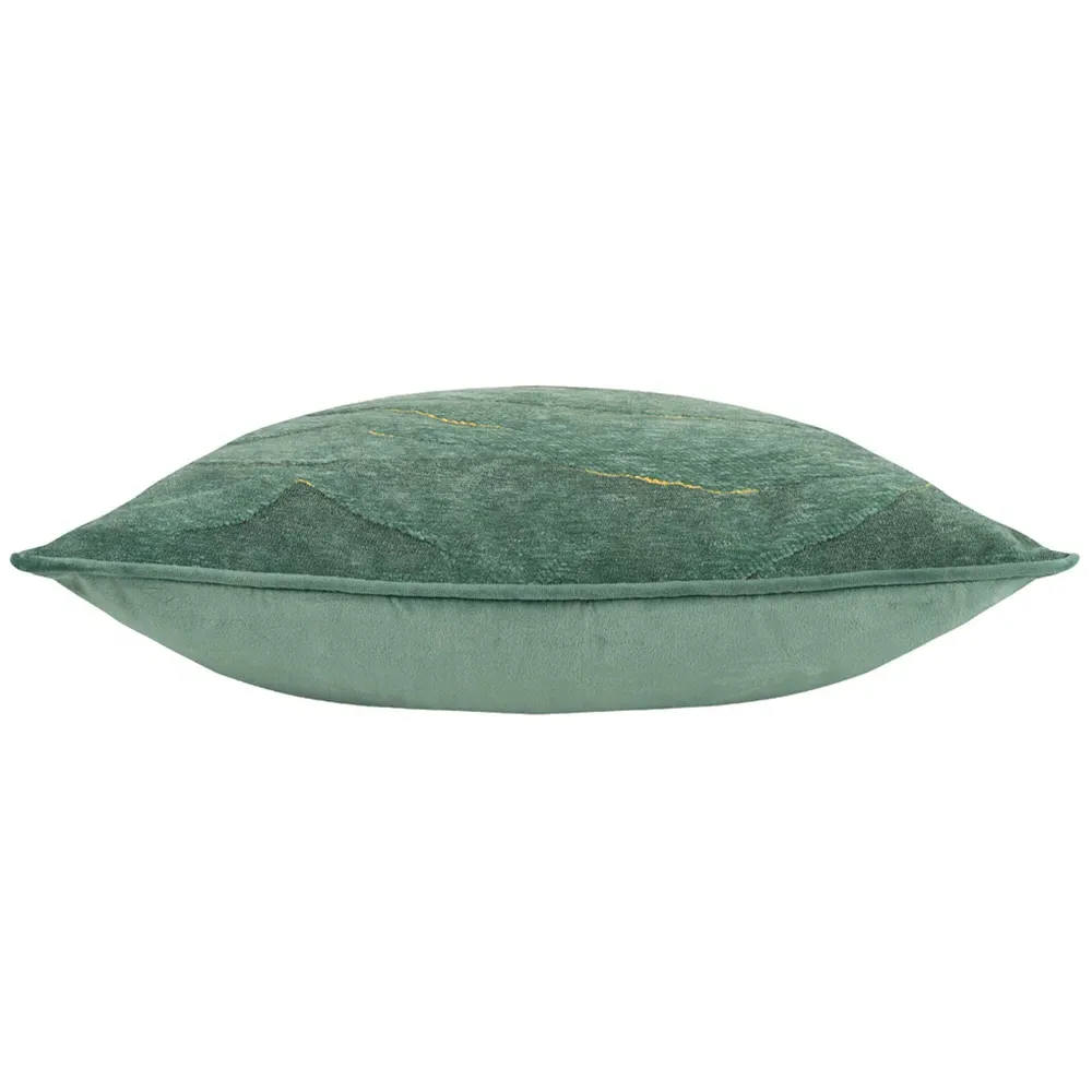 Stratus Jacquard Cushion - Green