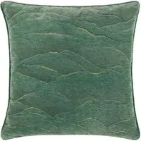 Stratus Jacquard Cushion - Green