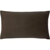 Sunningdale Rectangular Cushion - Truffle, Velvet