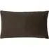 Sunningdale Rectangular Cushion - Truffle, Velvet