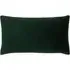 Sunningdale Rectangular Velvet Cushion - Bottle Green